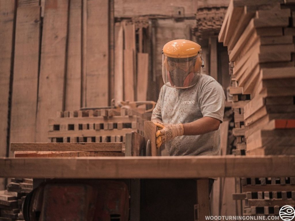 Safety Mask for Woodworking