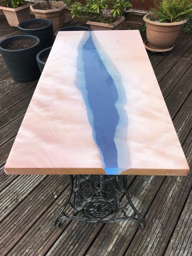 Project: Epoxy Resin River Table Woodturning Online 166