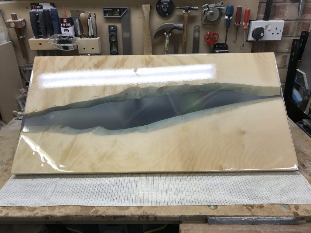 Project: Epoxy Resin River Table Woodturning Online 31